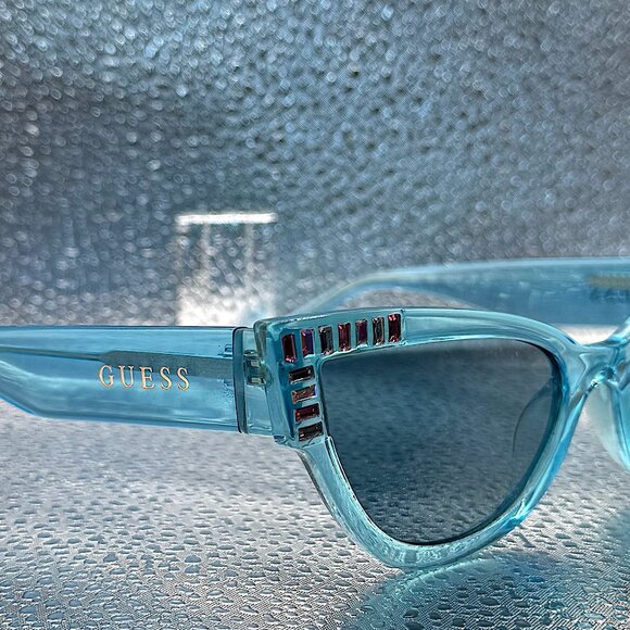 Guess GU7901 89V Turquoise/Other/ Blue Sunglasses Summer Style - Picture 5 of 14